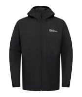 Jack wolfskin Prelight 2.5L LT Regenjas Heren Black XL