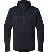 Haglofs Lark Mid Hood Fleece Heren True Black M