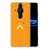 Sony Xperia Pro-I Telefoonhoesje met Naam Baby Beer