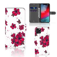 Apple iPhone 11 Pro Max Hoesje Blossom Red | Portemonnee hoesje