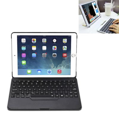 F611 afneembare kleurrijke verlichting aluminium Backplane Wireless Bluetooth toetsenbord beschermhoes voor iPad Air 2 / 9.7 (2018) / 9.7 inch (2017)