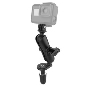 RAM Mount Motorfietsvork Stem Mount met Universele Actie Camera Adapter