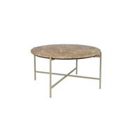 Housecraft Living Tooz bijzettafel Rond 60 cm Marmer Beige