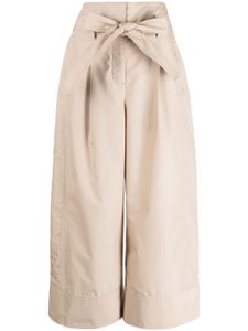 3.1 Phillip Lim pantalon court à détails plissés - Tons neutres