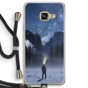 Wanderlust: Samsung Galaxy A3 (2016) Transparant Hoesje met koord