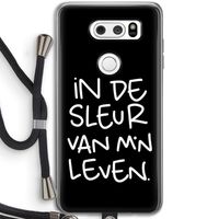 De Sleur: LG V30 Transparant Hoesje met koord