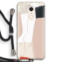 Lava: Xiaomi Redmi 5 Transparant Hoesje met koord