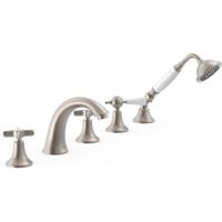 Badrand kraan Tres Clasic | Inbouw | Mengkraan | 2-weg | Vintage | RVS look