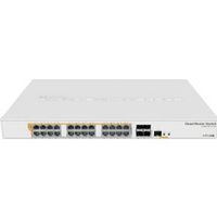 Mikrotik CRS328-24P-4S+RM netwerk-switch Managed L2/L3 Gigabit Ethernet (10/100/1000) Power over Ethernet (PoE) 1U Wit - thumbnail