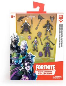 Fortnite Mini Figure - Dark Bomber, Deadfire, Sanctum & Spider Knight Squad Pack