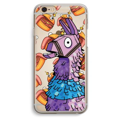 Loot Burger: iPhone 6 / 6S Transparant Hoesje