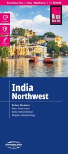 Wegenkaart - landkaart Noordwest India | Reise Know-How Verlag