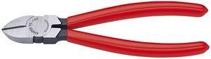 Knipex Zijsnijtang zwart geatramenteerd met kunststof bekleed 140 mm - 7001140