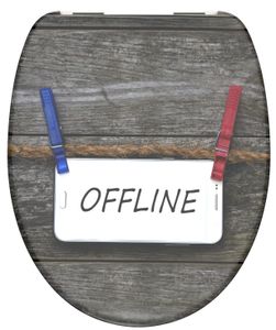 Schutte Duroplast WC-bril OFFLINE met soft-close
 82157
