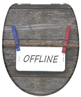 Schutte Duroplast WC-bril OFFLINE met soft-close
 82157