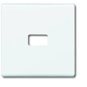 Busch-Jaeger Afdekking Uitschakelaar, Wisselschakelaar, Kruisschakelaar, Knop Allweather 44 (IP44) Zuiver wit (RAL 9010), Wit 2CKA001731A1635