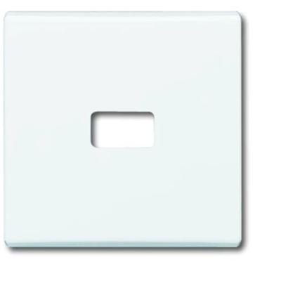 Busch-Jaeger 2CKA001731A1635 Uitschakelaar, Wisselschakelaar, Kruisschakelaar, Knop Afdekking Allweather 44 (IP44) Zuiver wit (RAL 9010), Wit 1 stuk(s)