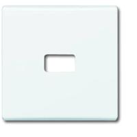 Busch-Jaeger Afdekking Uitschakelaar, Wisselschakelaar, Kruisschakelaar, Knop Allweather 44 (IP44) Zuiver wit (RAL 9010), Wit 2CKA001731A1635
