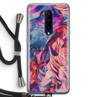 Pink Orchard: OnePlus 7 Pro Transparant Hoesje met koord