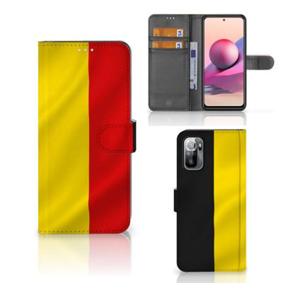 Xiaomi Redmi Note 10/10T 5G | Poco M3 Pro | Bookstyle Case | Belgische Vlag Xiaomi Redmi Note 10/10T 5G | Poco M3 Pro | Bookstyle Case | Belgische Vlag