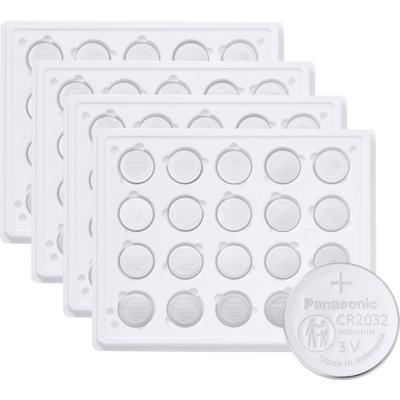 Panasonic Knoopcel CR2032 3 V 400 stuk(s) 225 mAh Lithium CR2032
