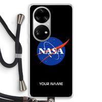 NASA: Huawei P50 Pro Transparant Hoesje met koord