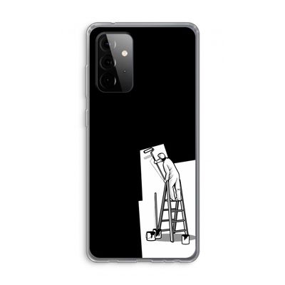 Musketon Painter: Samsung Galaxy A72 Transparant Hoesje