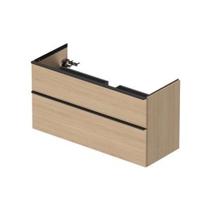 Badmeubel Duravit D-Neo Wand 121x46.2x62.5 cm Mat Natuur Eiken Duravit