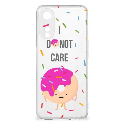 OPPO A78 5G | A58 5G | Siliconen Case | Donut Roze