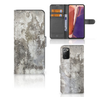 Samsung Galaxy Note 20 Bookcase Beton Print