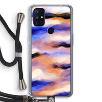 Donkere Wolken: OnePlus Nord N10 5G Transparant Hoesje met koord