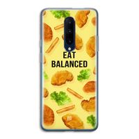 Eat Balanced: OnePlus 7 Pro Transparant Hoesje