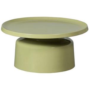 WOOOD Duuk Salontafel - Metaal - Sage Green - 35x74x74