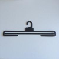 Sjaalhanger zwart 35 cm 10 stuks