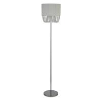 Searchlight VloerlampBellano chroom met wit - EU62618CC