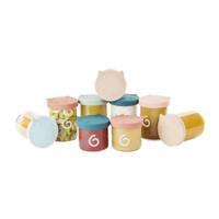 Babymoov ISY Bowls 9 Gradueerde Borosilicate Glass Conservation Pots - 6x250ml + 3x120ml