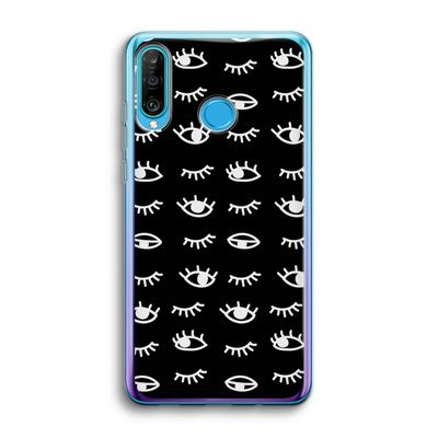 Eye pattern #3: Huawei P30 Lite Transparant Hoesje