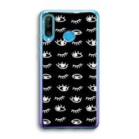 Eye pattern #3: Huawei P30 Lite Transparant Hoesje