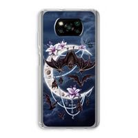 Vleermuizen Maan: Xiaomi Poco X3 Pro Transparant Hoesje