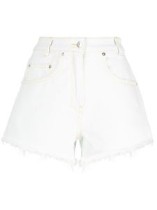 IRO short en jean à taille haute - Bleu