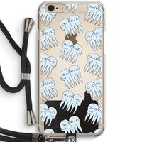 Octopussen: iPhone 6 / 6S Transparant Hoesje met koord