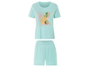 esmara Korte dames pyjama (Blauw, S (36/38))