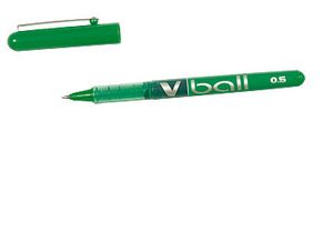 Pilot liquid-ink roller Vball 05, groen