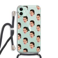 Ugly Cry Call: iPhone 11 Transparant Hoesje met koord