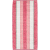 Cawö Cawo Noblesse Stripes Gastendoekje 30x50 altrosa
