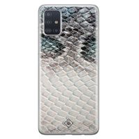 Samsung Galaxy A71 siliconen hoesje - Oh my snake