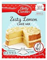 Betty Crocker Betty Crocker - Zesty Lemon Cake Mix 425 Gram ( UK )