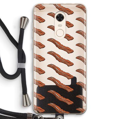 Bacon to my eggs #2: Xiaomi Redmi 5 Transparant Hoesje met koord
