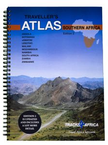 Wegenatlas Traveller's Atlas Southern Africa - Zuidelijk Afrika | A3-Formaat | Ringband | Tracks4Africa