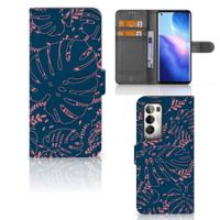 OPPO Find X3 Neo 5G Hoesje Palm Leaves OPPO Find X3 Neo 5G Hoesje Palm Leaves
